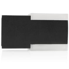 Smartwares Zidna lampa s gornjim doljnim svjetlom aluminij crna