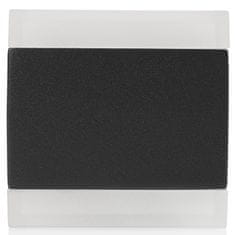 Smartwares Zidna lampa s gornjim doljnim svjetlom aluminij crna