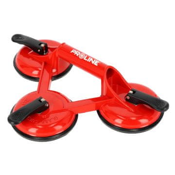Proline Držač sa sisaljkom za stakla, alu., 3x118mm, maks.120kg, proline