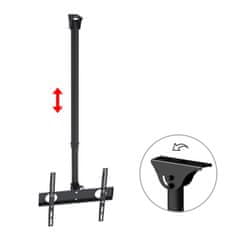 slomart Maclean Nosač stropni MC-631, za TV 32-65", max VESA 400x400, 50kg