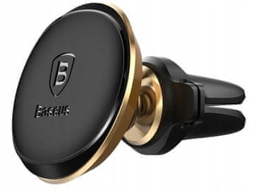 BASEUS BASEUS Magnetni autoholder za ventilaciju Baseus Magnetic Air Vent (SUGX020015) Zlatni