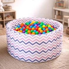 Aga Suhi bazen 90x40 cm s lopticama ZigZag Šareni