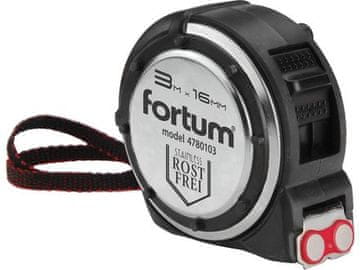 Fortum Mjerna traka (4780103) mjerna traka OD NEHRĐAJUĆEG ČELIKA, 3 m, širina trake 16 mm, NEHRĐAJUĆI ČELIK