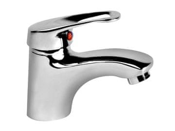 Vittoria Slavina za umivaonik (72002) miješalica za umivaonik na postolju, izljev 9 cm, 35 mm, krom