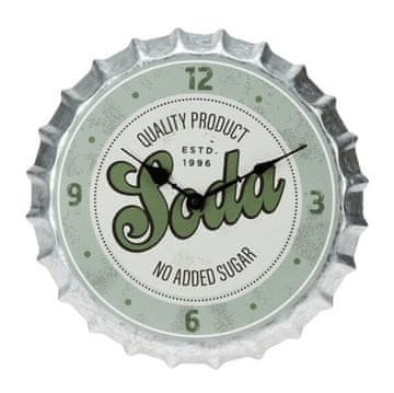 SEGNALE Zidni sat KO-Y36200690soda Dizajn zidnog sata od metala 35 cm SODA