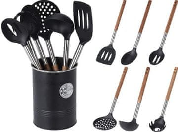 EXCELLENT Kuhinjski pribor KO-C80652210 Kuhinjski pribor u stalku set od 7 dijelova BISTRO