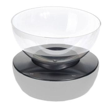 EXCELLENT Kuhinjska vaga KO-103100000seda Kuhinjska vaga s posudom digitalna 5 kg / 1,3 l siva