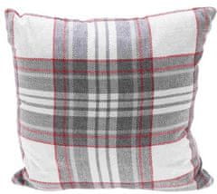 HOMESTYLING Jastuk KO-AAE332290 dekorativna kocka 45 x 45 cm bijela/siva