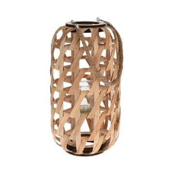 ProGarden Fenjer KO-435103000 Drveni lampion za svijeće 39 cm
