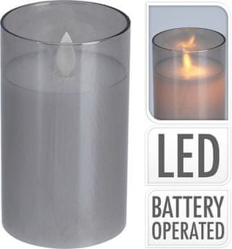 HOMESTYLING LED svijeća KO-XX8113840 7,5 x 12,5 cm warm white