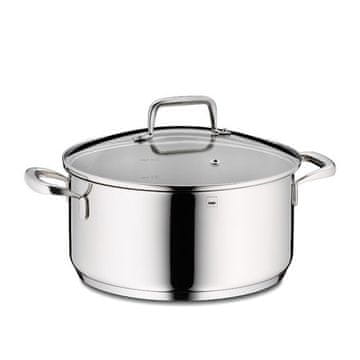 Kela Lonac s poklopcem KL-10173 Lonac s poklopcem, nehrđajući čelik 18/10 FLAVORIA 24 cm