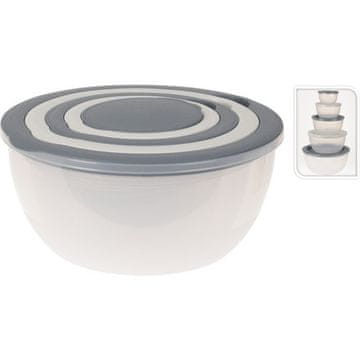 EXCELLENT Set zdjela KO-Y54231220 s poklopcem, 5 kom.