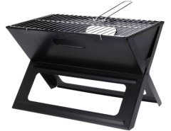 ProGarden Prijenosni roštilj KO-C83000190 sklopivi roštilj na drveni ugljen 45 x 35 cm