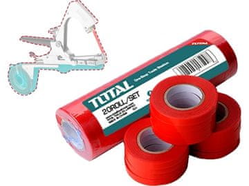 Total Traka za vezanje THTPTM1251T za kliješta za vezanje vrta, 25 m