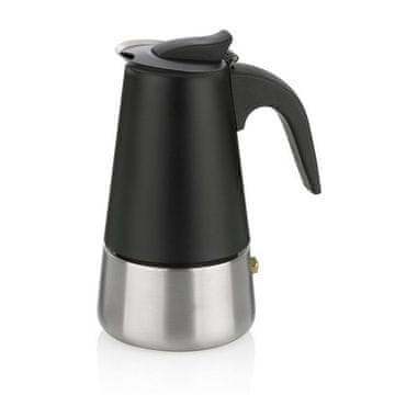 Kela Aparat za espresso KL-10898 Ferrara nehrđajući čelik crna 17,0 cm 9,0 cm 200,0 ml