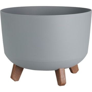 ProGarden Lonac za cvijeće KO-Y89300620 na nogama siva 29 x 17 cm