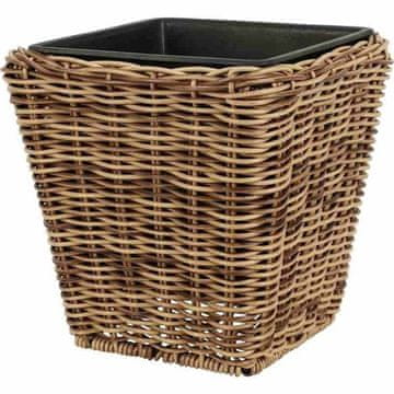 ProGarden Lonac za cvijeće KO-VN8000460 kvadratni poliratan 18 x 18 cm