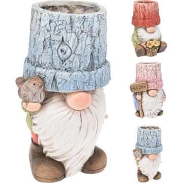 ProGarden Lonac za cvijeće KO-795210810ruzo patuljak 32 cm roza