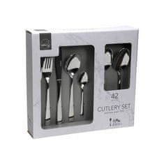 Ostatní Set pribora za jelo HT-22081616 42 kom Nehrđajući čelik