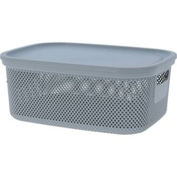 EXCELLENT Košara za pohranu KO-027000200seda 12 l gray