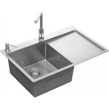 Concept Sudoper od nehrđajućeg čelika s ocijedačem NANO coat left DNN1045ssl