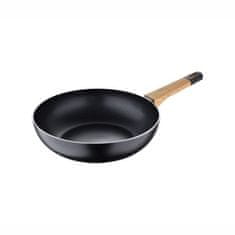 Bergner WOK tava s neprianjajućom površinom BG-34627-BK 28 cm Earth Black