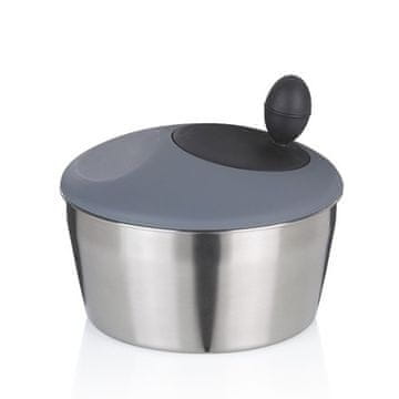 Kela Vrtilica za salatu KL-12149 Romy nehrđajući čelik 18/10 srebrna mat 12.0cm 24.5cm 4.0l