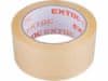 Extol Premium Ljepljiva traka 8856323 tiha ljepljiva traka, prozirna, 48 mm x 66 m, debljine 0,046 mm, PP/akrilno ljepilo