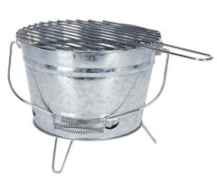 ProGarden Prijenosni roštilj KO-Y64950300 pocinčana kanta 27 cm