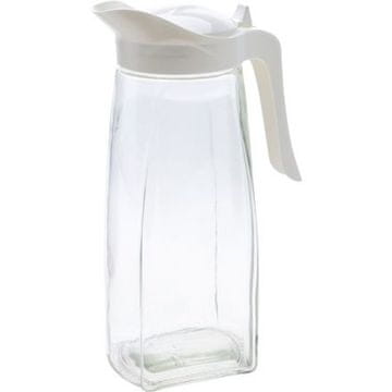 EXCELLENT Čajnik KO-024001980bila Stakleni kuhalo za čaj i vodu 1,5 l bijelo