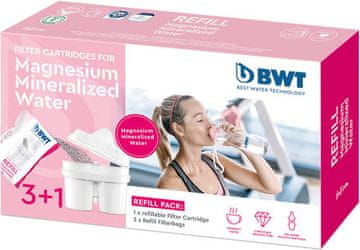 BWT Filterski uložak zamjenski filter za vodu 3 + 1 kom. REFILL
