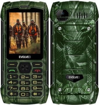 Evolveo Mobilni telefon StrongPhone H1 Hunting Camo