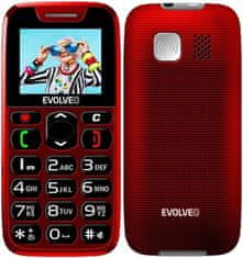 Evolveo Mobilni telefon EasyPhone Red