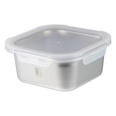 Bergner Posuda za hranu BG-36314-GY nehrđajući čelik LOVERS 1,5 litara