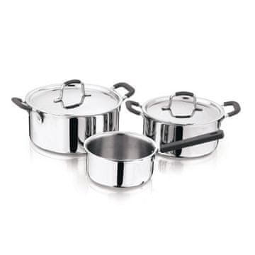 Masterpro Set posuđa BGEU-5539 FOODIES 5 ks steel