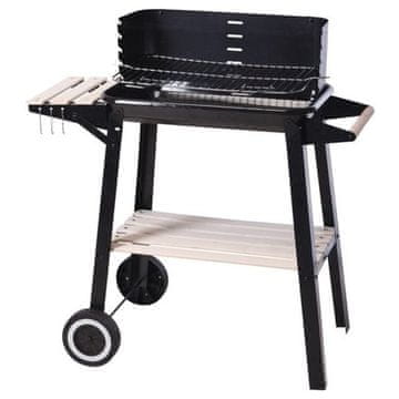 ProGarden Roštilj na drveni ugljen KO-C83000600 pravokutni 54 x 34 cm