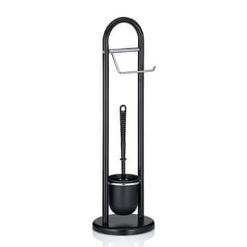 Kela Toaletna oprema KL-20998 Fabio, crna 19x65 cm