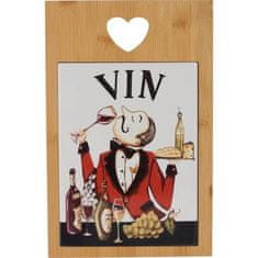 EXCELLENT Daska za posluživanje KO-280000130vin s keramičkom peći VIN