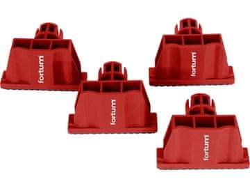 Extol Premium Ograničavanje zaustavljanja 4759993 set od 4 odstojnika, za višenamjenske stolove s rupama ? 20 mm