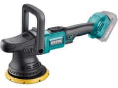 Extol Industrial Akumulatorski stroj za poliranje 8791845 SHARE20V, 150mm, BRUSHLESS, 2Ah