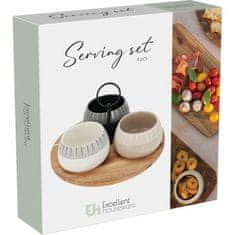 EXCELLENT Set zdjela KO-210001230 s daskom za rezanje, 3 kom.