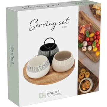 EXCELLENT Set zdjela KO-210001230 s daskom za rezanje, 3 kom.