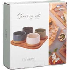 EXCELLENT Set zdjela KO-210001090 s daskom za rezanje, 4 komada