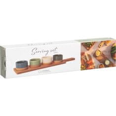 EXCELLENT Set zdjela KO-210001100 s daskom za rezanje, 4 kom.