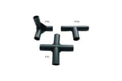 Ostatní Plastični spojni dijelovi Euro tools 160128 Plastični spojni dijelovi za 160126, set od 20 komada.