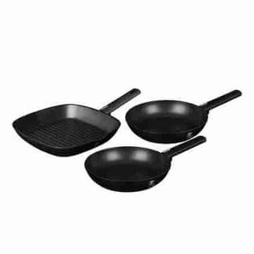 Berlingerhaus Set tava s titanskim premazom BH-7096 3 ks Monaco Collection steak