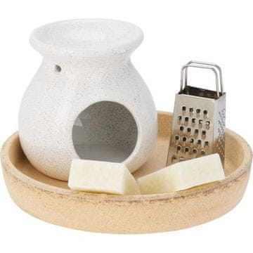 HOMESTYLING Aroma lampa KO-CC5752700bila poklon set bijeli