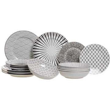 Ostatní Set tanjura za večeru HT-24327238 Seoul 18 ks