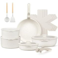 CS Solingen Set posuđa Solingen CS-099169 17 ksBREEZE krémová