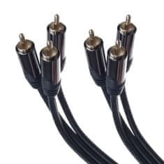 AB-COM Kabel AB HQ 3xCINCH 1,5m